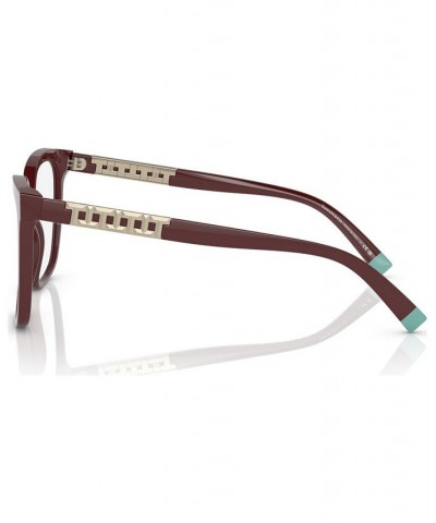 TF222754 Women's Eyeglasses Solid Burgundy $84.04 Womens