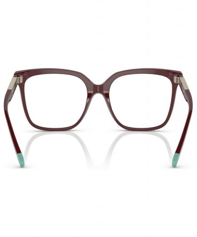 TF222754 Women's Eyeglasses Solid Burgundy $84.04 Womens