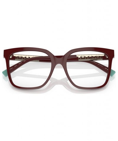 TF222754 Women's Eyeglasses Solid Burgundy $84.04 Womens