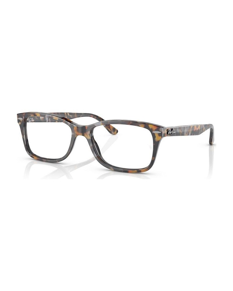 Unisex Square Eyeglasses RX542850-O Red $42.02 Unisex