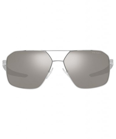 Men's Sunglasses 60 Silver-Tone $57.78 Mens