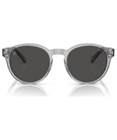 Men's Sunglasses PH4192 Shiny Transparent Gray $45.09 Mens