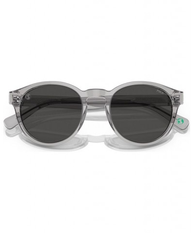 Men's Sunglasses PH4192 Shiny Transparent Gray $45.09 Mens