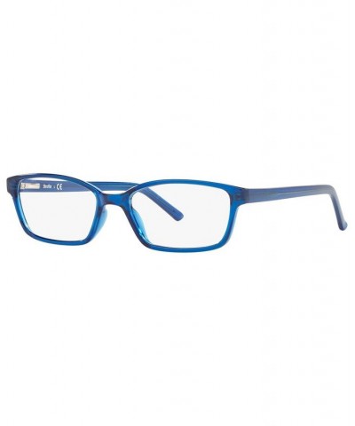 SF1572 Women's Rectangle Eyeglasses Blue $9.94 Womens