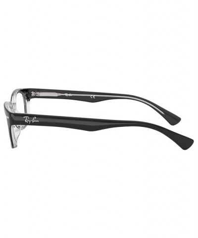 RX5150 Unisex Rectangle Eyeglasses Black $39.38 Unisex