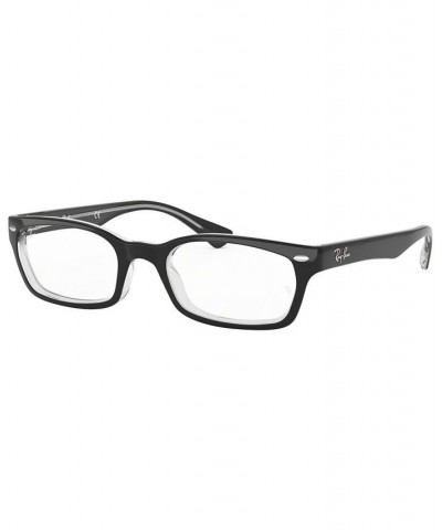 RX5150 Unisex Rectangle Eyeglasses Black $39.38 Unisex