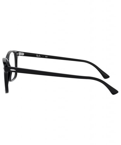 RX7119 Unisex Rectangle Eyeglasses Blk $55.39 Unisex