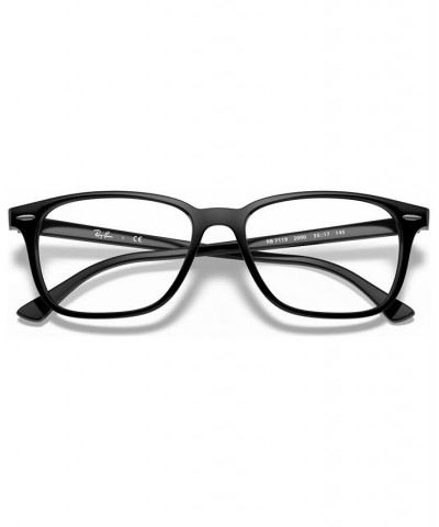 RX7119 Unisex Rectangle Eyeglasses Blk $55.39 Unisex