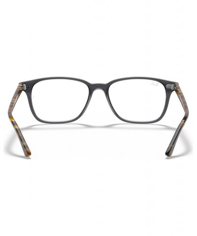 RX7119 Unisex Rectangle Eyeglasses Blk $55.39 Unisex