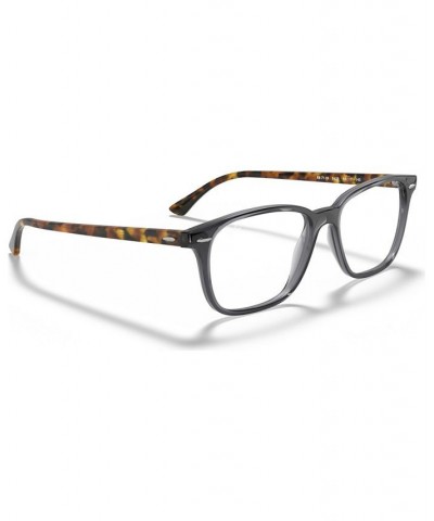 RX7119 Unisex Rectangle Eyeglasses Blk $55.39 Unisex