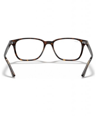 RX7119 Unisex Rectangle Eyeglasses Blk $55.39 Unisex