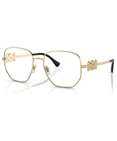 Women's Irregular Eyeglasses VE1283 Bordeaux/Gold-Tone $58.90 Womens