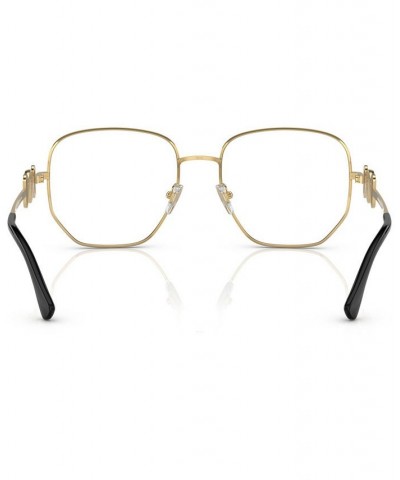 Women's Irregular Eyeglasses VE1283 Bordeaux/Gold-Tone $58.90 Womens