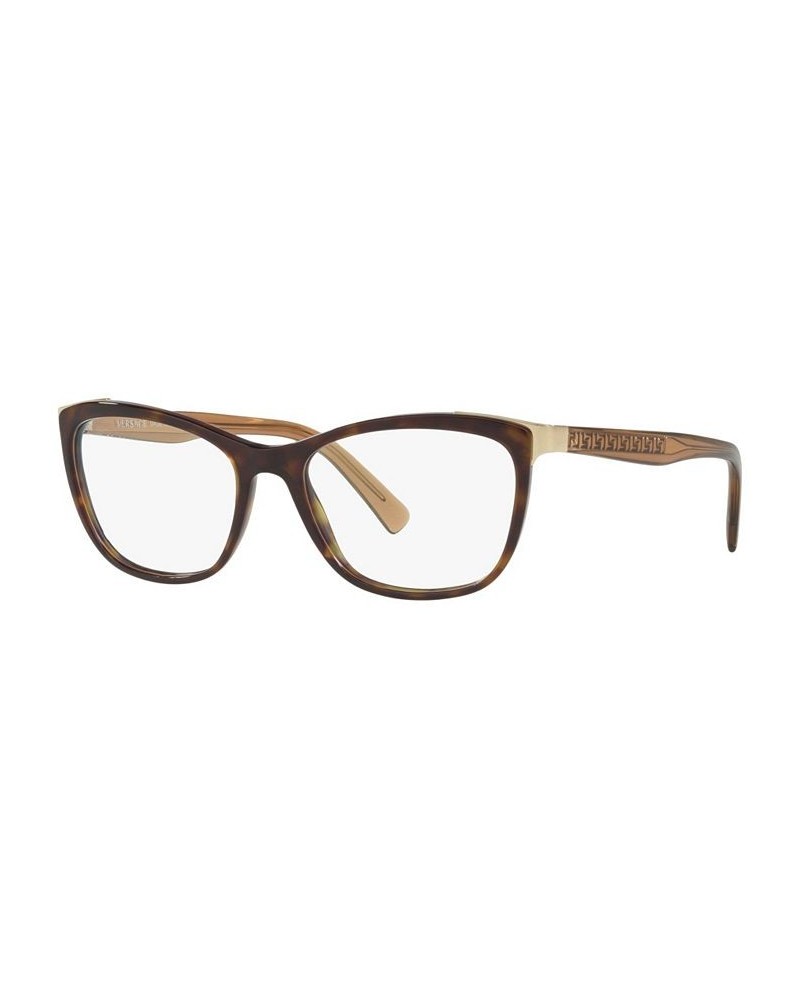 VE3255 Women's Cat Eye Eyeglasses Dark Havan $33.75 Womens