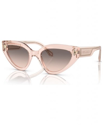 Women's Sunglasses BV8256 Transparent Pink $169.83 Womens