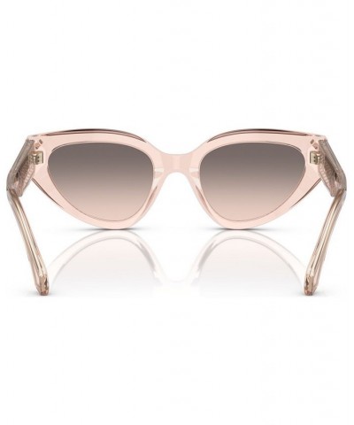 Women's Sunglasses BV8256 Transparent Pink $169.83 Womens