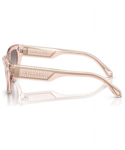 Women's Sunglasses BV8256 Transparent Pink $169.83 Womens