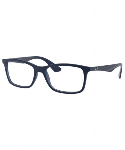 RB7047 Unisex Square Eyeglasses Transparent $36.96 Unisex