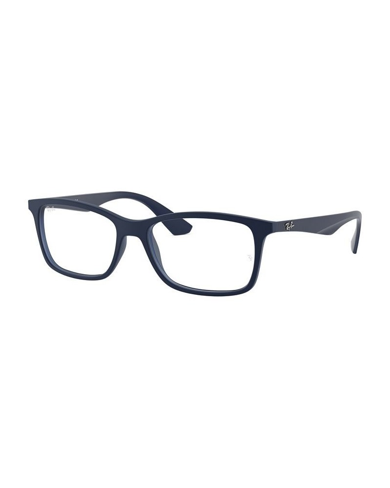 RB7047 Unisex Square Eyeglasses Transparent $36.96 Unisex