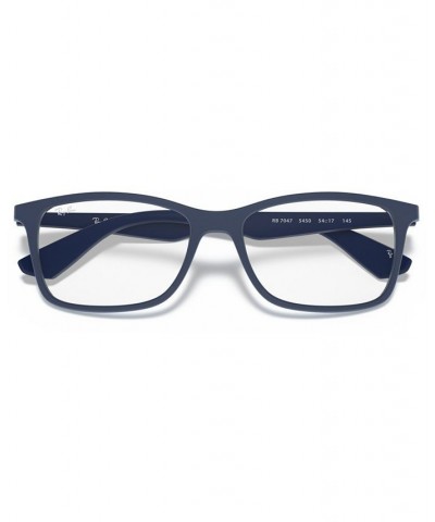 RB7047 Unisex Square Eyeglasses Transparent $36.96 Unisex