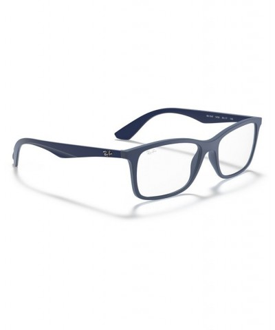 RB7047 Unisex Square Eyeglasses Transparent $36.96 Unisex