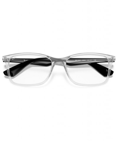 RB7047 Unisex Square Eyeglasses Transparent $36.96 Unisex