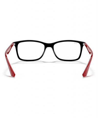 RB7047 Unisex Square Eyeglasses Transparent $36.96 Unisex