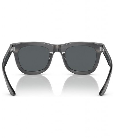 Men's Polarized Sunglasses AR817149-P Striped Gray $58.80 Mens