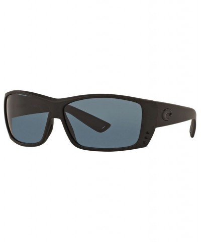 Polarized Sunglasses CAT CAY POLARIZED 60P BLACK/ GREY $49.59 Unisex