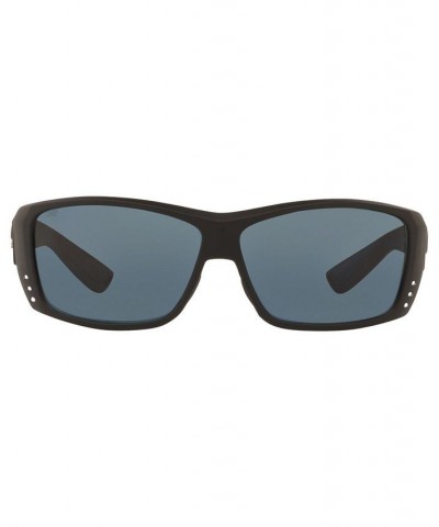 Polarized Sunglasses CAT CAY POLARIZED 60P BLACK/ GREY $49.59 Unisex