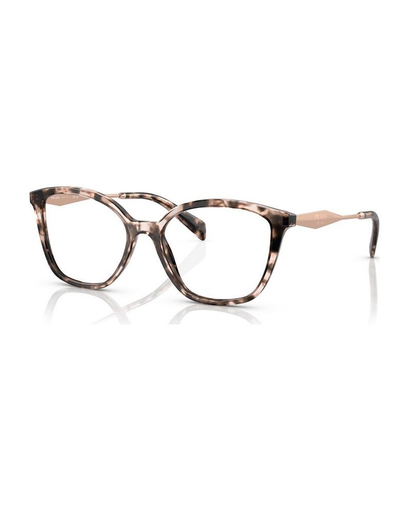 Women's Butterfly Eyeglasses PR 02ZV54-O Pink Tortoise $52.19 Womens