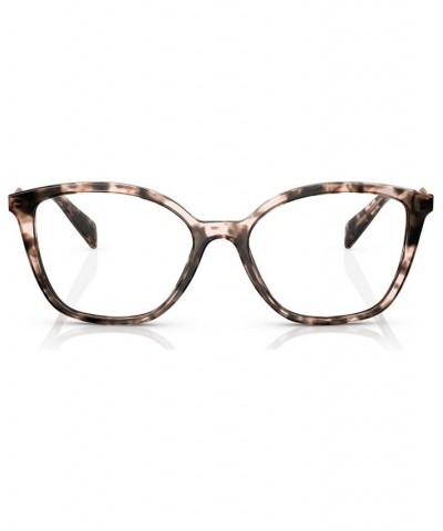 Women's Butterfly Eyeglasses PR 02ZV54-O Pink Tortoise $52.19 Womens