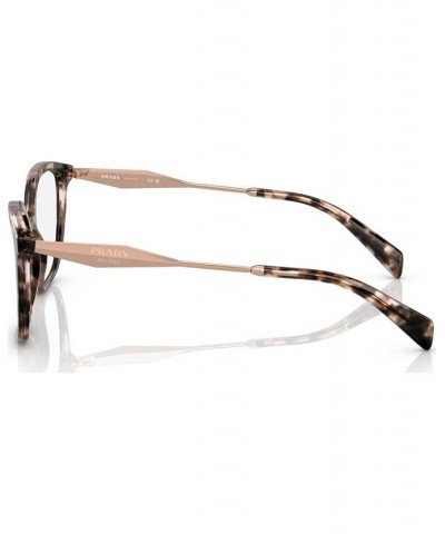 Women's Butterfly Eyeglasses PR 02ZV54-O Pink Tortoise $52.19 Womens