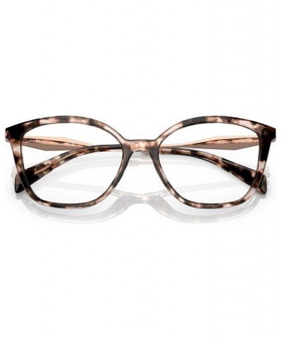 Women's Butterfly Eyeglasses PR 02ZV54-O Pink Tortoise $52.19 Womens