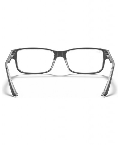 RX5245 Unisex Square Eyeglasses Black $23.27 Unisex