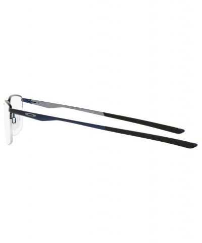 OX3218 Men's Rectangle Eyeglasses Blue $49.00 Mens