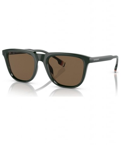 Men's George Sunglasses BE4381U54-X Green $60.96 Mens