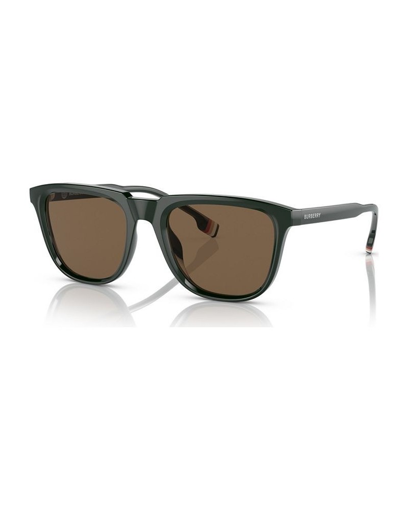 Men's George Sunglasses BE4381U54-X Green $60.96 Mens