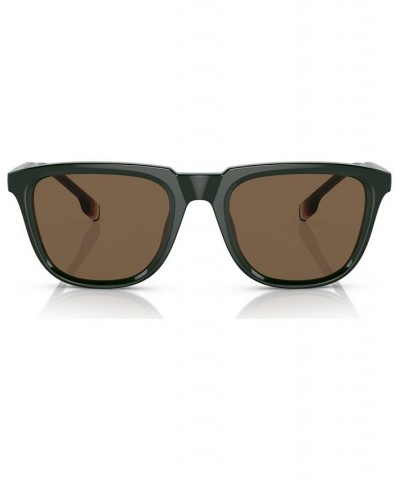 Men's George Sunglasses BE4381U54-X Green $60.96 Mens