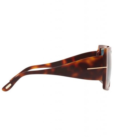 Sunglasses FT0790W5753P TORTOISE GOLD/GREEN GRAD $96.60 Unisex