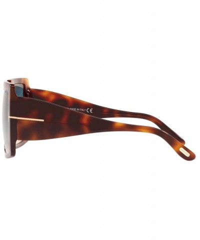 Sunglasses FT0790W5753P TORTOISE GOLD/GREEN GRAD $96.60 Unisex