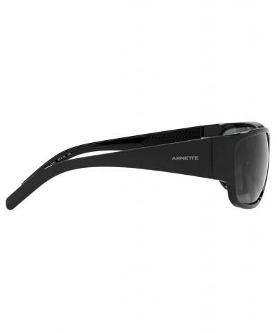 Men's Polarized Sunglasses AN4280 63 BLACK/POLAR GREY $27.04 Mens