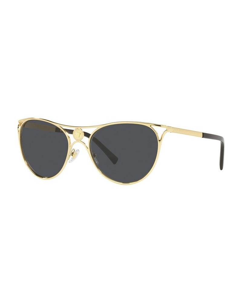 Women's Sunglasses VE2237 57 Pale Gold-Tone $31.90 Womens