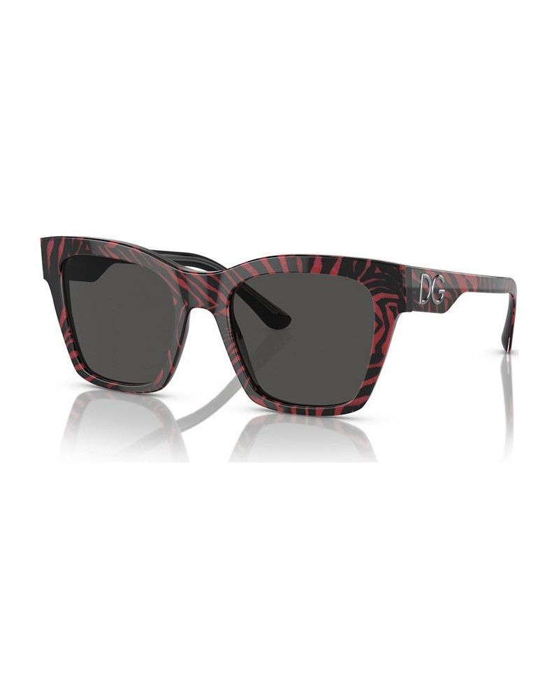 Women's Sunglasses DG438453-X Zebra Bordeuax $55.10 Womens