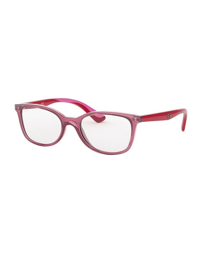 JR RY1586 Child Square Eyeglasses Blue $17.60 Kids