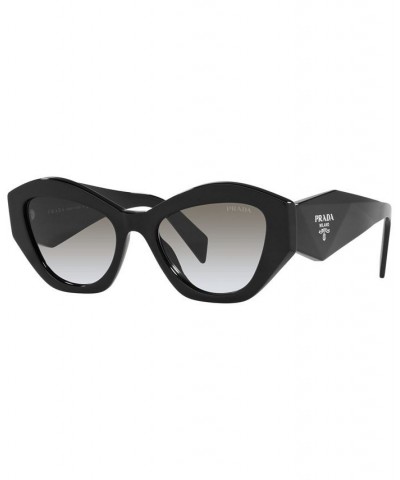 Women's Sunglasses PR 07YS 53 Black $82.27 Womens