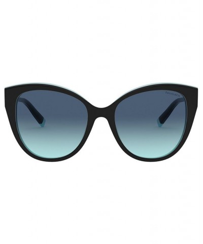 Sunglasses TF4166 55 BLACK/BLUE/AZURE GRADIENT BLUE $81.06 Unisex