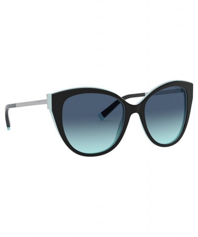 Sunglasses TF4166 55 BLACK/BLUE/AZURE GRADIENT BLUE $81.06 Unisex