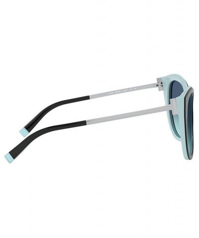 Sunglasses TF4166 55 BLACK/BLUE/AZURE GRADIENT BLUE $81.06 Unisex