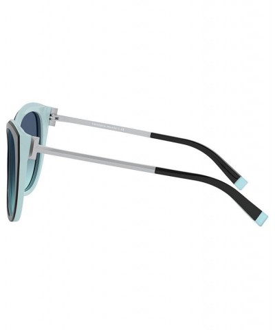 Sunglasses TF4166 55 BLACK/BLUE/AZURE GRADIENT BLUE $81.06 Unisex